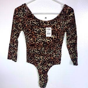 Cheetah Print Bodysuit
